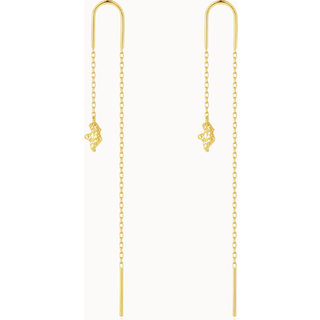 Dhara Earrings - Forgyldt