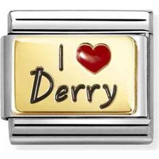 Nomination Gold Love Derry Charm
