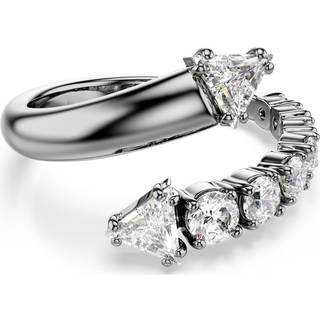 Sublima Offener Ring, Verschiedene Schliffe, Weiß, Rutheniert