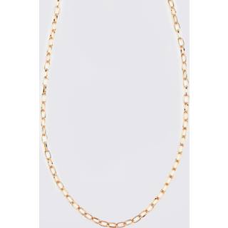 Mens Gold Multi Link Anchor Chain Necklace