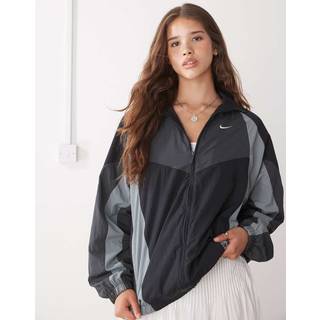 Oversized Nike -løbejakke til kvinder - sort - XL (EU 48-50)