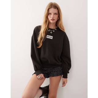 Vans - Upworn Retro Crew Sweatshirt, Woman, Black, Size: XXL - Black - XXL