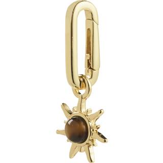 Pilgrim CHARM stjernesol vedhæng, guldbelagt