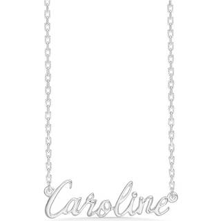 Studio Z navnekæde i sølv - CAROLINE