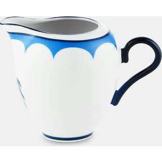 Aquazzura Casa Tea And Coffee - 'Jaipur' creamer, blue in BLUE PORCELAIN