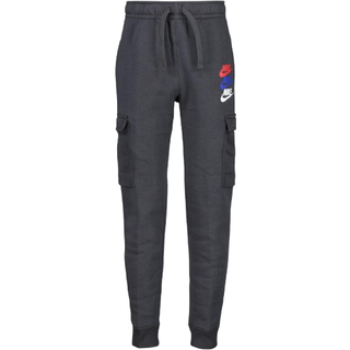 Nike Sportswear Standard Issue-cargobukser i fleece til større børn (drenge) - grå