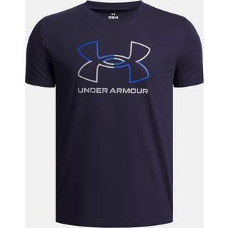 Under Armour GL Foundation Boys' Short Sleeve Midnight Navy / Steel YLG (149 - 160 cm)
