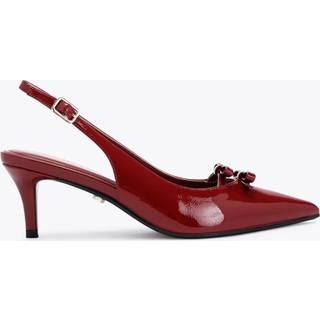 Carvela Carvela Red Positano Bow Sling Back Shoes - eu39