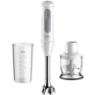 &#34;MultiQuick 5&#34; stavblender, 3 tilbehør, 1000 W, Hvid - Braun