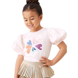 Angel & Rocket Angel & Rocket Heidi Puff Sleeve Embellished Top