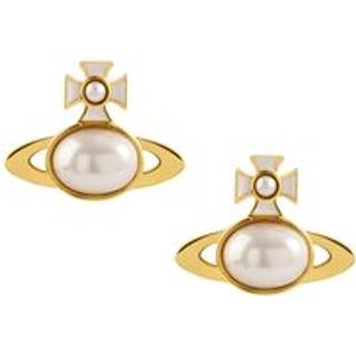 Vivienne Westwood Gold Gaby Pearl Orb Studs - Gold