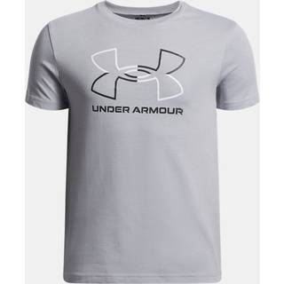 Under Armour GL Foundation Boys' Short Sleeve Mod Gray Light Heather / Black YXL (160 - 170 cm)