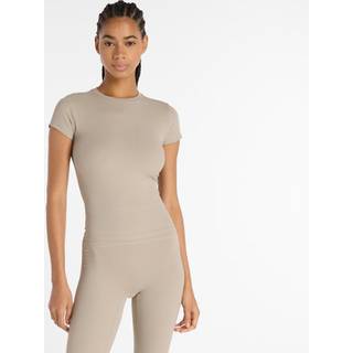 New Balance New Balance Ribbed Dame Fitted T-shirt