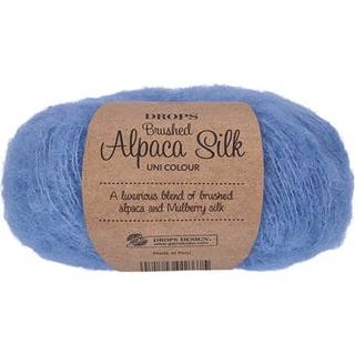 Drops Brushed Alpaca silk Uni 28 pacific blue