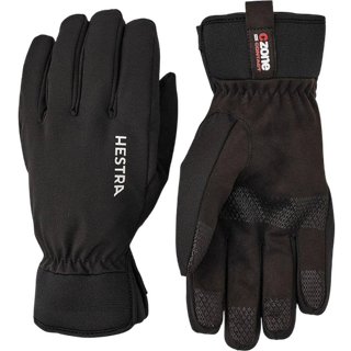 Hestra Czone Contact 5 Finger Cykelhandske Sort - Størrelse Small (7)