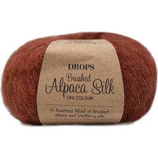 Drops Brushed Alpaca silk Uni rust 24