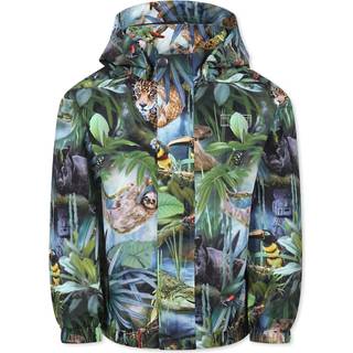 Molo Waiton Rain Jacket Jungle Life 92/98 cm  Grøn  92/98 cm  Unisex