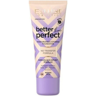 Eveline Cosmetics Better than Perfect Foundation med høj dækkeevne  med fugtgivende virkning Skygge 04 Natural Beige Neutral 30 ml - 30 ml