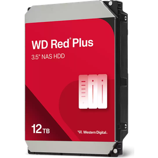 WD Red Plus - 12TB - Harddisk - WD120EFGX - SATA-600 - 3.5"