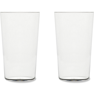 BOBO - Guldvase glas 53 cl 2-pak - Drikkeglas - Gennemsigtig