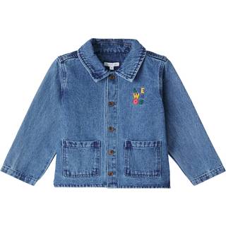 Liewood Kinsley embroidered denim overshirt - blue - Y 7