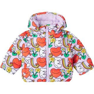 Stella McCartney Kids Baby printed puffer jacket - multicoloured - M 36