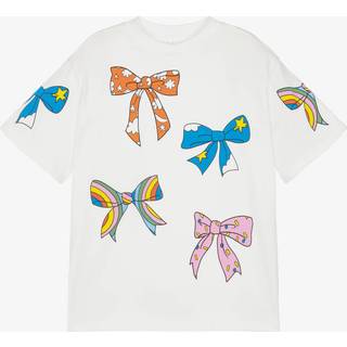 Stella McCartney Kids Printed cotton jersey T-shirt - white - Y 12