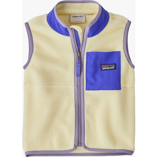 Patagonia Baby's Synch Vest Fleecevest Børn størrelse 3-6 Months farve beige