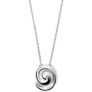 Muli Collection Swirl Necklace Silver