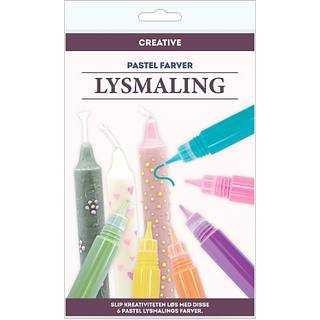 Lysmaling - pastelfarver
