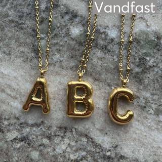 ANNEBRAUNER Ballon Bogstav Halskæde 18K Guldbelagt - Y