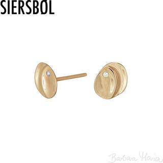 Siersbøl 8kt guld ørestikkere - 355002CZ3