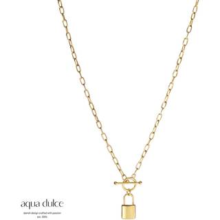 Aqua Dulce Lock Love Halskæde - 6044