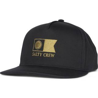 Salty Crew Men's Flagship 5 Panel Black, OneSize