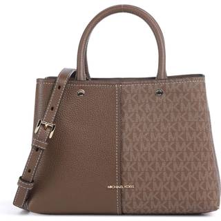 Michael Kors Flora Medium Håndtaske mørkebrun