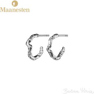 Maanesten Janine Medi øreringe i sterlingsølv - 9788C