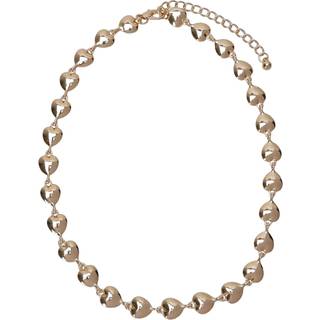 Black Colour - Alina Heart Halskæde - Guldfarvet