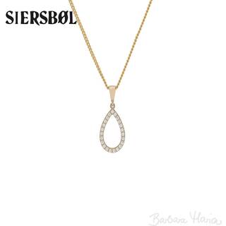 Siersbøl Guld vedhæng - 283 008CZ3