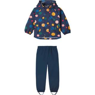 Liewood Pedia raincoat and rain pants set - blue - Y 5