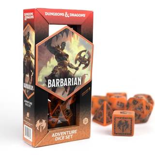 Dungeons & Dragons Adventure Dice - Barbarian: Orange