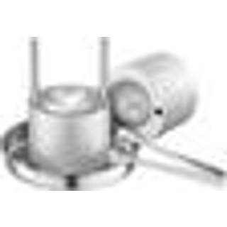 VeVor Ice Ball Press 2.1 """" Ice Ball Maker Aviation Aluminium Ice Ball Press Kit för 53 mm Ice Sphere Ice Press med tong och droppfack för whisky