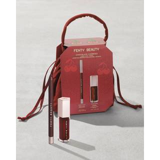 Fenty Beauty - Chocolate Cherriez - Sæt Med To Uundværlige Læbeprodukter + Pose - Sweet Cherriez Candy Soda Set - For Women