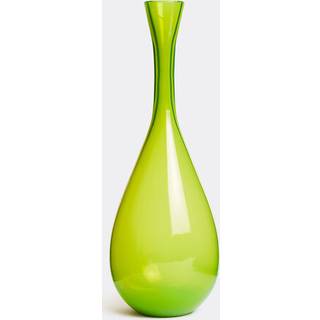 NasonMoretti Decorative Objects - 'Morandi' bottle, acid green in Acid green Glass