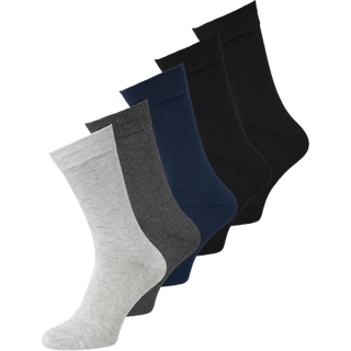 Jack & Jones 5pak bambusstrømper i forskellige farver til herre