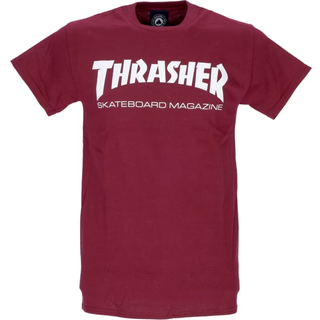 Thrasher Skate Mag T-shirt - L - maroon