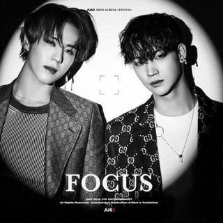 GOT7 Unit Jus2 - [Focus] Mini Album B Ver. CD Lyrics Plakat/On PhotoBook Photocard亶鲒 K-Pop forseglet