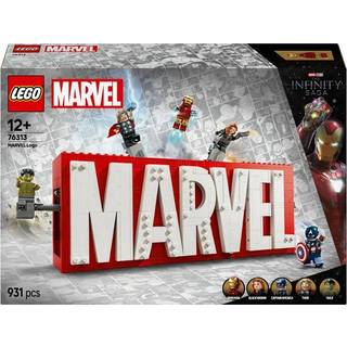 LEGO Marvel Super Heroes MARVEL-logo og minifigurer - 76313