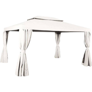 Luxus Pavillon 3x4 meter - Hvid