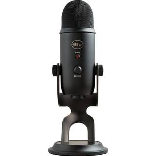 Blue Mic Yeti USB - Blackout - Microphone for Windows PC and Mac