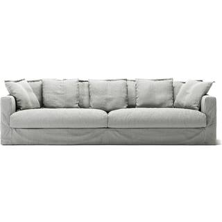 Decotique Betræk Til Le Grand Air 4-personers Sofa - Møbelbetræk Hør Ash Stripe - 11003174